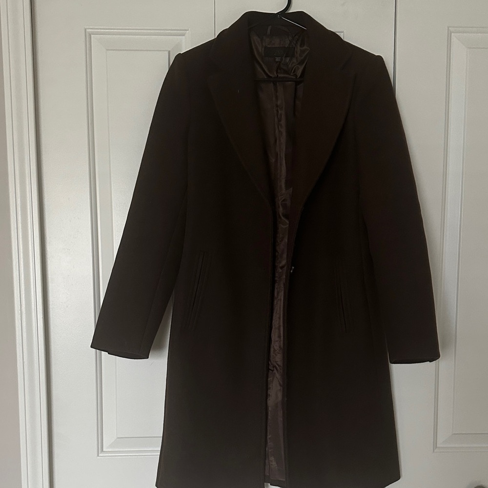 Zara Dark Brown Trench Coat